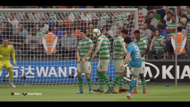 FIFA 19 Simone Verdi free kick смотреть онлайн