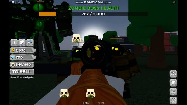 Zombie Killing Simulator первый ребихт смотреть онлайн