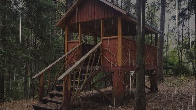 Желаю приятных снов под красивые звуки дождя