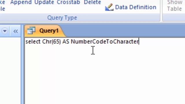 ASCII code in SQL in Microsoft Access@COMPUTEREXCELSOLUTION смотреть онлайн