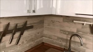 Фартук на кухню из ламината