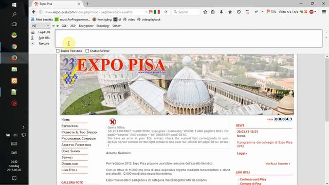 SQL Injection By Caching ~ SwePC смотреть онлайн