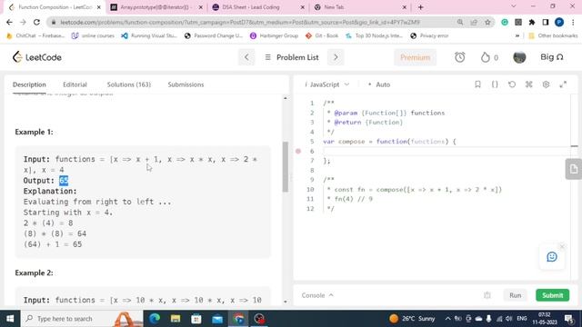 2629. Function Composition? || Leetcode 30 Days JavaScript Challenge? || Functions смотреть онлайн
