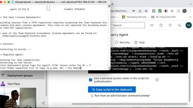 Setup Azure CICD Pipeline to deploy in Raspberry Pi смотреть онлайн