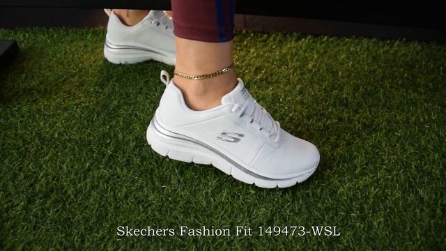 Γυναικείο Αθλητικό Παπούτσι Skechers Fashion Fit Χρώματος Λευκό 149473-WSL смотреть онлайн