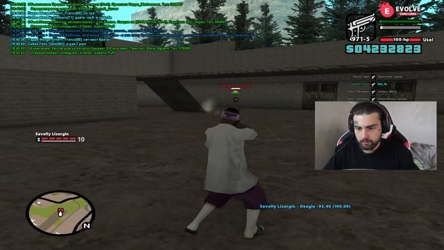 ДУЭЛЬ ПРОТИВ SEANSIZE LIZERGIN! ЛУЧШЕЕ ПОТНОЕ ПВП В GTA SAMP EVOLVE RP смотреть онлайн