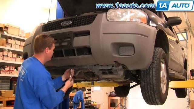 How To Replace Front Bumper Cover 01-07 Ford Escape смотреть онлайн