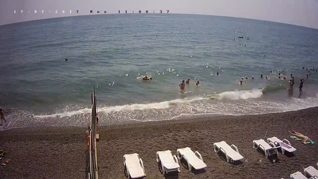 Вебкамера "Пляж Дубны". Запись 17.07.2017 11:00:06 смотреть онлайн