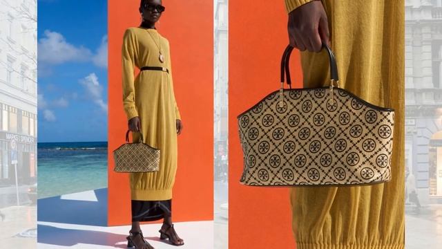 Tory Burch Pre-Fall 2022 Мода в Нью-Йорке / Одежда, сумки и аксессуары смотреть онлайн