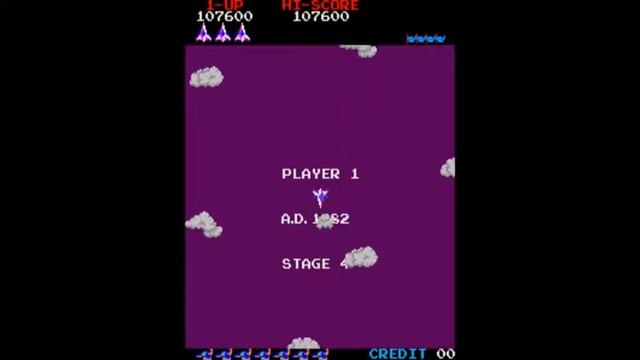 [Arcade classics] - Time Pilot (Konami/Atari, 1982) смотреть онлайн
