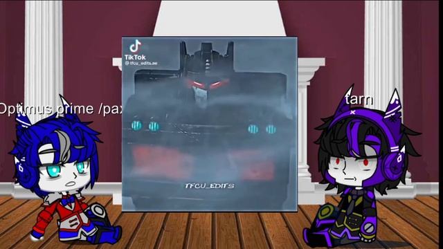 Optimus primes brother as Nemesis prime gacha club reaction смотреть онлайн