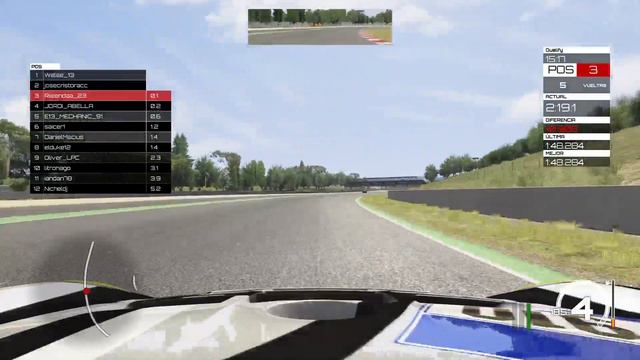 ASSETTO CORSA (LTS simracing) T300 catalunya gt3 última carrera смотреть онлайн