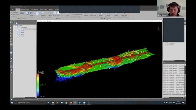 How to make drone LiDAR mapping over long distance power lines.mp4 смотреть онлайн