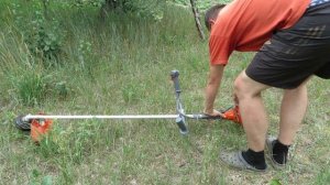 Год прошел - снова завожу мотокосу Sparta-25 "Oleo Mac" 29_06_2018