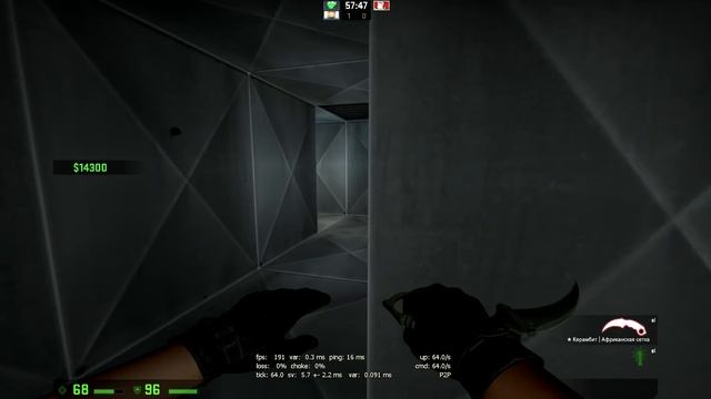 Невидимка с Геймпадом в CS:GO - #4 (de_nuke) смотреть онлайн