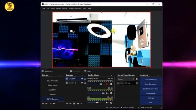 How to Switch Camera In OBS | 2 Camera Live Stream Setup | OBS Studio Tutorial In Hindi смотреть онлайн