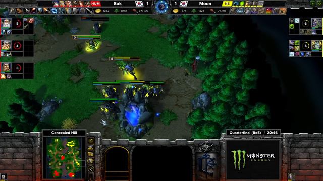 WC3 - Moon vs. Sok - DreamHack Warcraft 3 Open: Summer 2020 - Quarterfinal - AS смотреть онлайн
