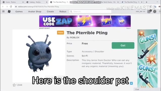 New Dr Who items! (Free) {Roblox} смотреть онлайн