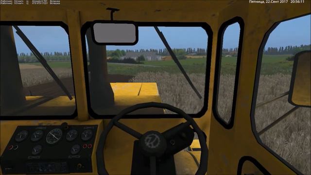 Вспашка и культивация сорняков .(Farming Simulator 2017) смотреть онлайн