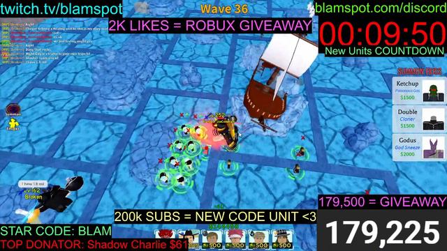 ?[SUBARU 6 STAR SHOWCASE] All Star Tower Defense Update Stream, OBITO 6 STAR, NEW CODES, BANNER? смотреть онлайн