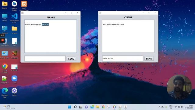 Chat Application using Java & TCP смотреть онлайн