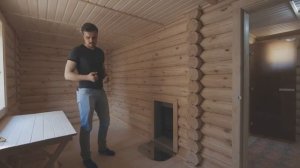 Баня 4 на 6 из бревна под ключ за 3 дня