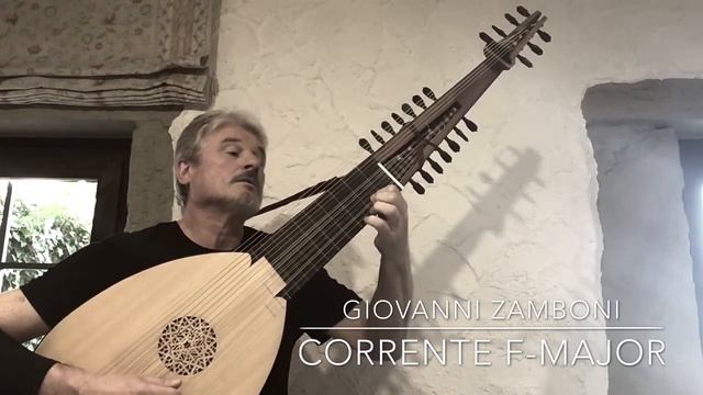 Giovanni Zamboni, Corrente F Major - Chris Burgmann, Arciliuto смотреть онлайн