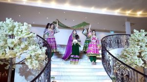Hila & Massi | Afghani dress entrance & mast dance | Hamayoun Angar | New Afghan song