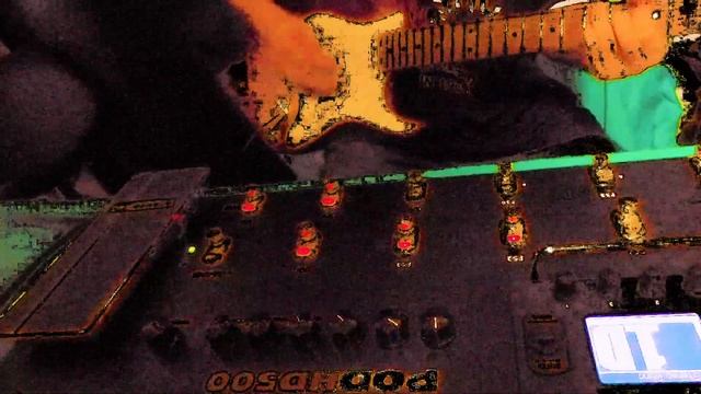 LINE6 POD HD500 1A・１D смотреть онлайн