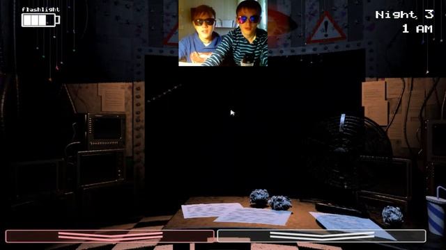 Five Night at Freddy's 2 - (ВЕБ-КАМЕРА!!!) - НОЧЬ 3