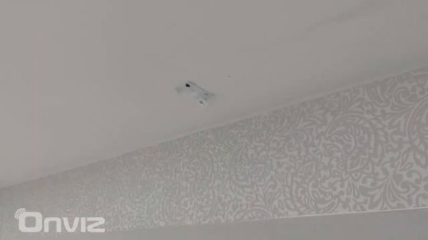 Монтаж карниза электрокарниза Onviz