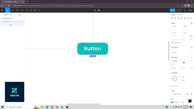 Figma Button Tutorial: Add Interactive Hover Effects смотреть онлайн