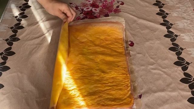 Омлетно сырный рулет с мясом. Казакша пошаговый рецепт