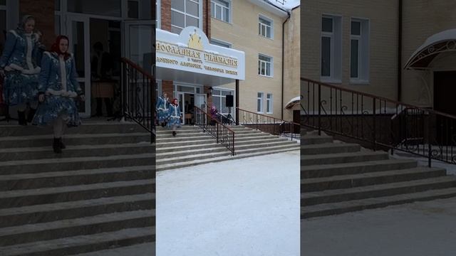 Зимнее утро. Вятский посад, г. Орёл. Гладковская Варя, 5 лет.