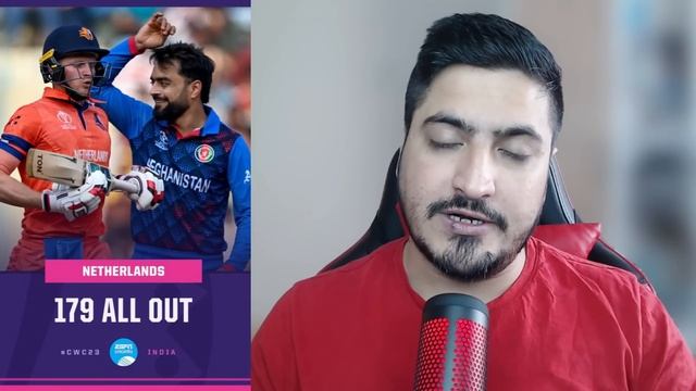Afghanistan vs Netherland 179 all Out Afg Need Good Net Run Rate Today смотреть онлайн
