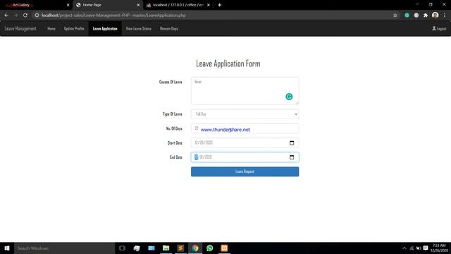 DBMS Project on leave management system using PHP and mysql смотреть онлайн