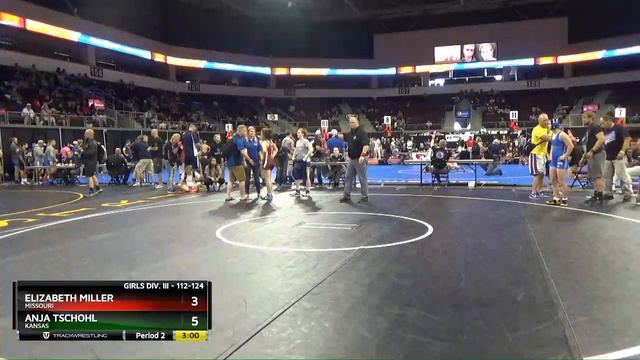 Girls Div. III 112-124 Elizabeth Miller Missouri Vs Anja Tschohl Kansas смотреть онлайн