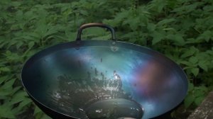 Запуск (подготовка)  сковороды ВОК (WOK) на печке ракетного типа. ИНСТРУКЦИЯ