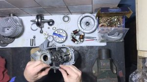 Сборка двигателя Вятка ВП150, В150М (Реставрация Вятка ВП150 1957 год) Часть 1