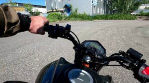 Мотоцикл NITRO 200. Тест-драйв.