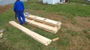 Опалубка для ленточного фундамент (для забора)