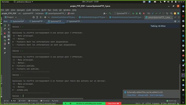 Projet Java Téléchargement FTP P2P смотреть онлайн