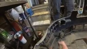 Замена кронштейна и направляющей бампера vw, Пассат б5, Шкода, Ауди