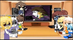 Underswap react to Horrortale||Eng||Part 2||Original