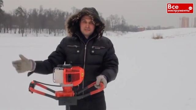 Бурение льда Мотоледобур ADA GroundDrill 5 смотреть онлайн