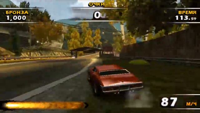 Burnout Dominator PPSSPP v.1.0.1 on Nvidia Shield Tablet (Android) смотреть онлайн