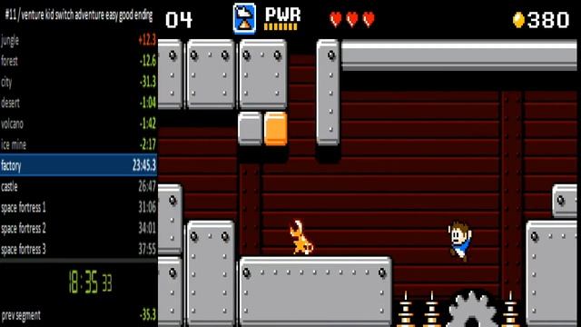 venture kid (switch) adventure easy good ending in 32:14 смотреть онлайн