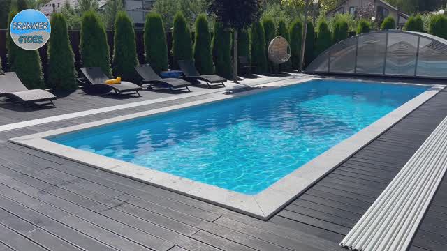 Композитный бассейн 10,9 х 4,04м 