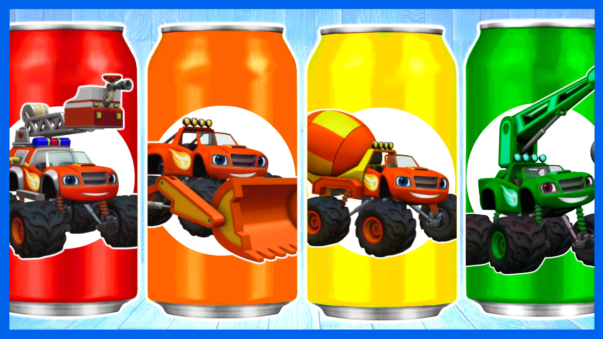 Вспыш и Чудо машинки. 1 часть. Учим цвета. Фанта. Ам Ням. Learn Colors. Fanta. смотреть онлайн