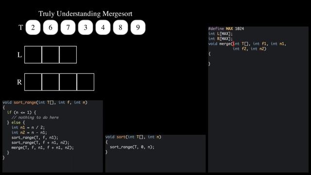 Truly Understanding Mergesort смотреть онлайн